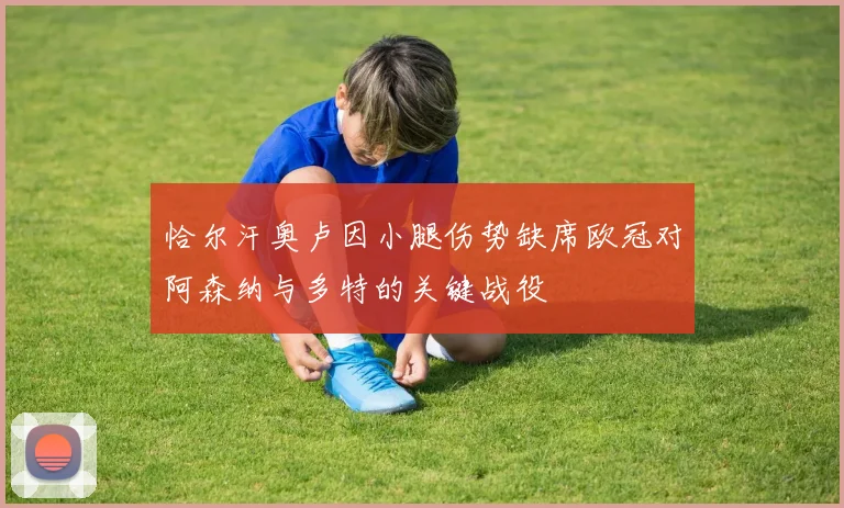 恰尔汗奥卢因小腿伤势缺席欧冠对阿森纳与多特的关键战役